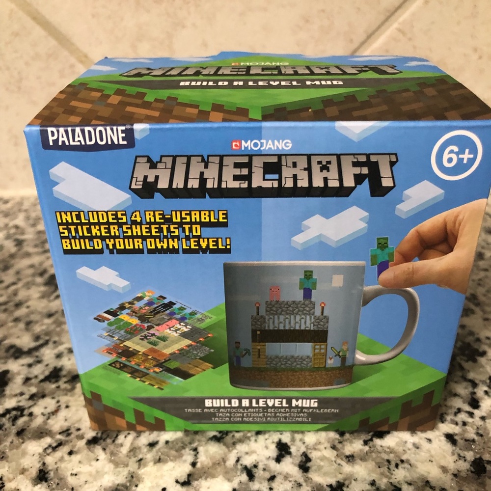 Minecraft build a level Mug